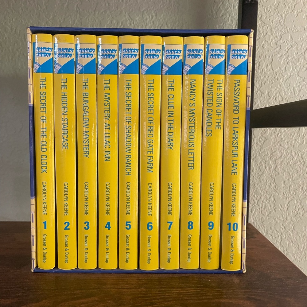 Nancy Drew Books 1-10 Set